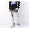 Mens Tie Dye Cotton Sweatpants Grey White