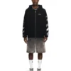 Metal Arrow Skate Zip Hoodie