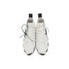 Mid-Top Vulcanised Canvas Sneaker “White Green Black”