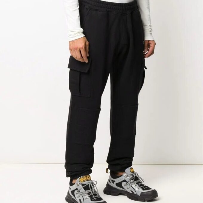 New Logo Cargo-Style Track Pants