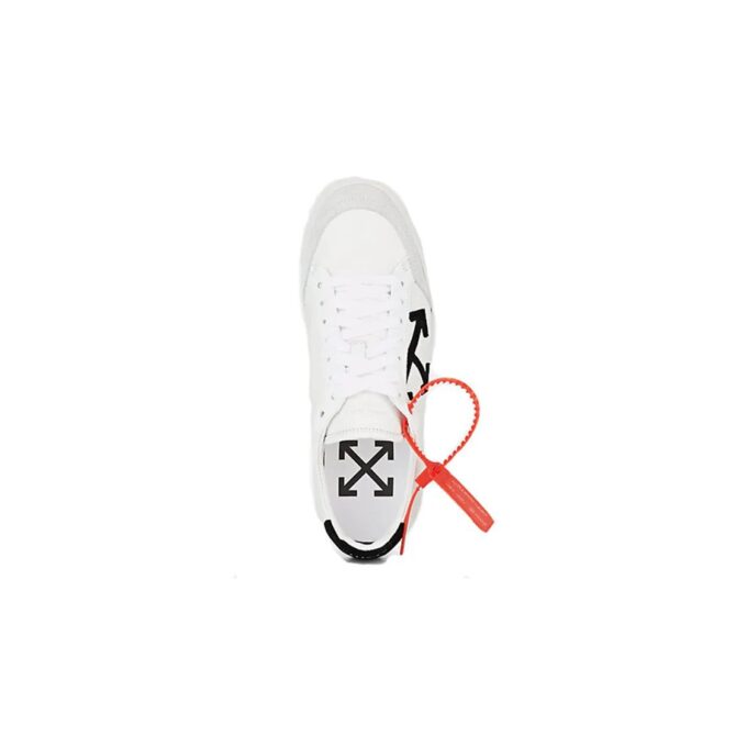 OFF- Carryover low-top leather sneakers “White”