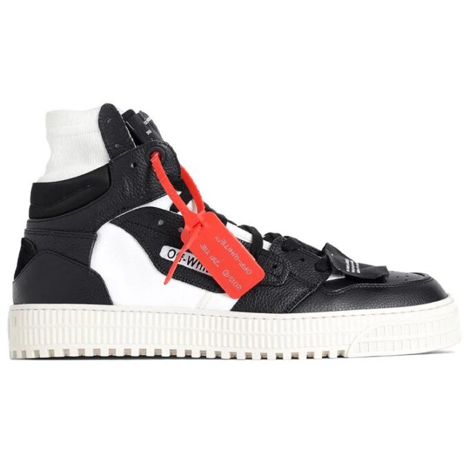Off-Court High-Top Skate shoe Black/Yellow