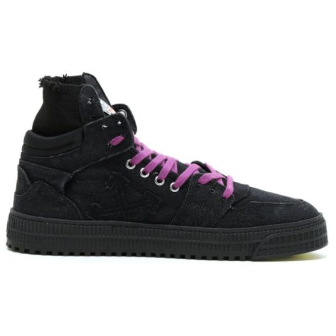 Off-Court High Top Sneakers /Purple