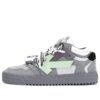 Off-Court Low Top Sneaker “Grey White Green”