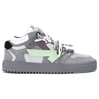 Off-Court Low Top Sneaker “Grey White Green”