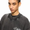 Off Marker Over Crew Sweatshirt