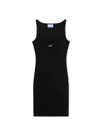 Off Stamp Rib Tank Dress