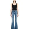 OFF STAMP RIB TANK TOP