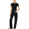 Off Stamp Ribbed Basic T-Shirt
