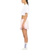 Off Stamp Ribbed Cropped T-Shirt
