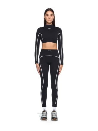 Off Stamp Seamless Crop Top