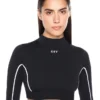 Off Stamp Seamless Crop Top