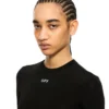 Off Stamp Second Skin Long-Sleeved Crewneck