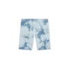 Off Stamp Tie-Dye Ribbed Shorts