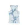Off Stamp Tie Dye Ribbed Top