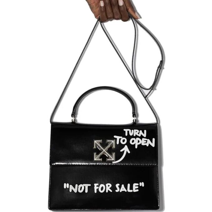 Off-White 2.8 Jitney Black Handbag