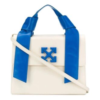 Off-White 2.8 Jitney Shoulder Bag Blue White