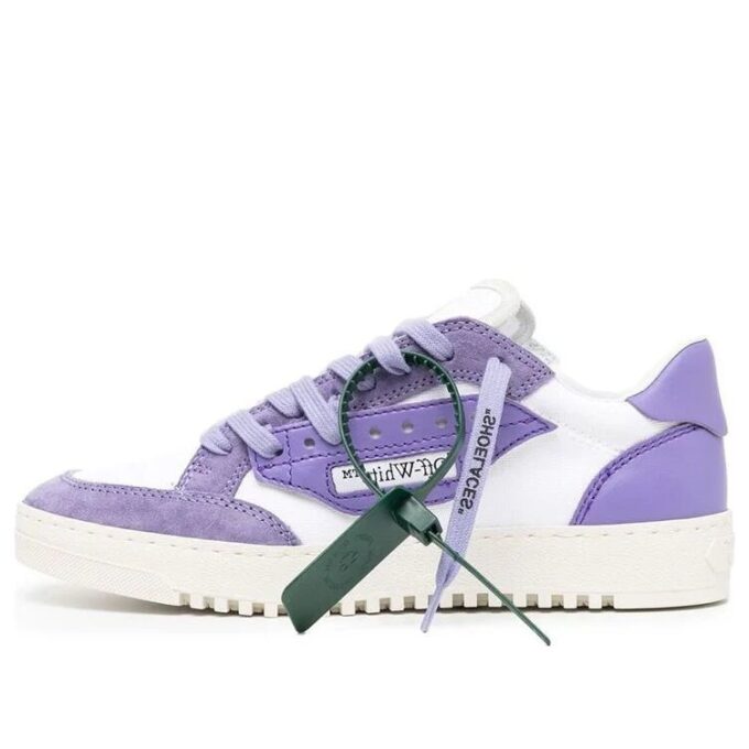 Off-White 5.0 Low-Top Sneakers “Purple White”