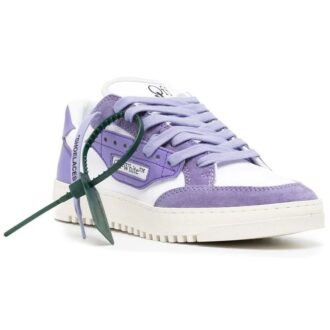 Off-White 5.0 Low-Top Sneakers “Purple White”