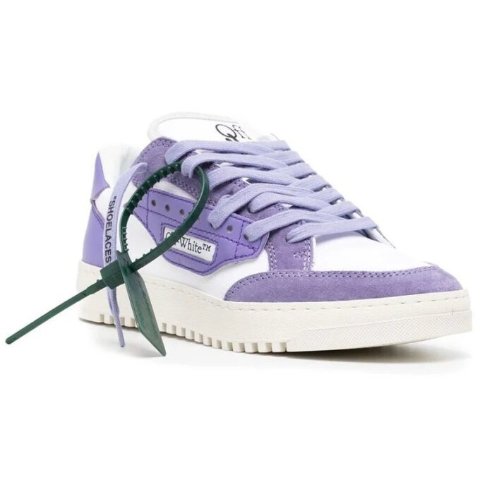 Off-White 5.0 Low-Top Sneakers “Purple White”