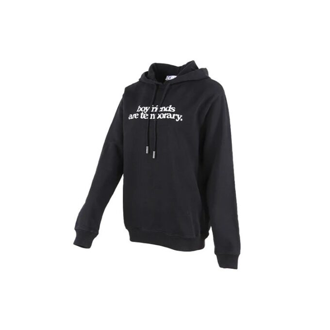 Off-White Alphabet Slogan Hoodie Black