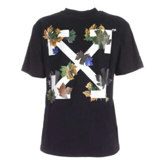 Off-White Arrow Printing Short Sleeve Black