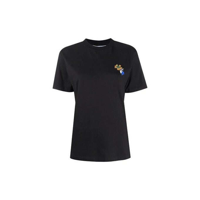 Off-White Arrow Printing Short Sleeve Black