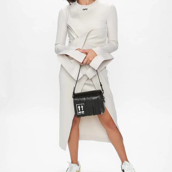 Off-White Arrow Shoulder Bag Black