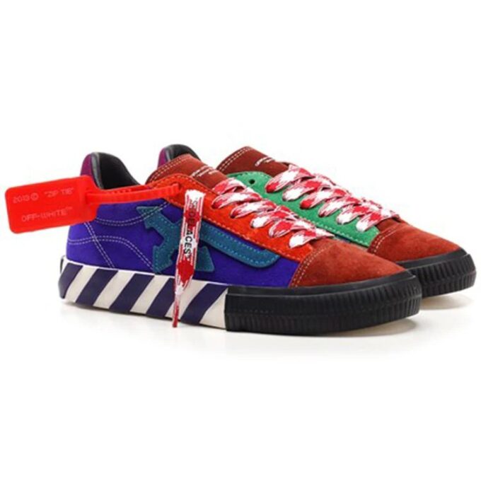 Off-White Arrow Vulcanized Low “Multi-Color Blue”