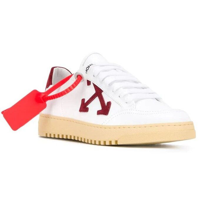 Off-White Arrows 2.0 Low Leisure Shoes White/Red