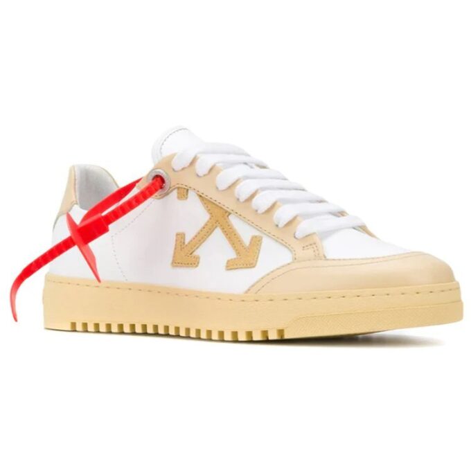 Off-White Arrows 2.0 Low-tops Leisure Sneakers White/Yellow