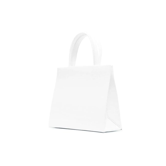 Off-White Arrows Flowers Pattern BoxHandholdBag
