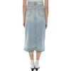 Off-White Asymmetric Denim Skirt “Blue”