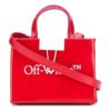 Off-White Baby Box logo Applique shoulder bag Red