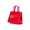 Off-White Baby Box logo Applique shoulder bag Red