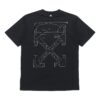 Off-White Back Arrow Pattern Short Sleeve Ordinary Version Black