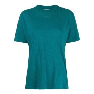 Off-White Back Arrow Short Sleeve Blue T-Shirt