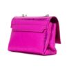 Off-White Binder Clip Metallic Pink Shoulder Bag