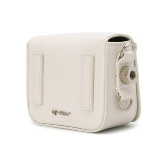 Off-White Binder Clip Series Hand Messenger Bag Small White