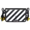 Off-White Binder-clip Stripe Messenger Bag Black