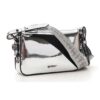 Off-White Binder Leather Crossbody Bag “Silve”