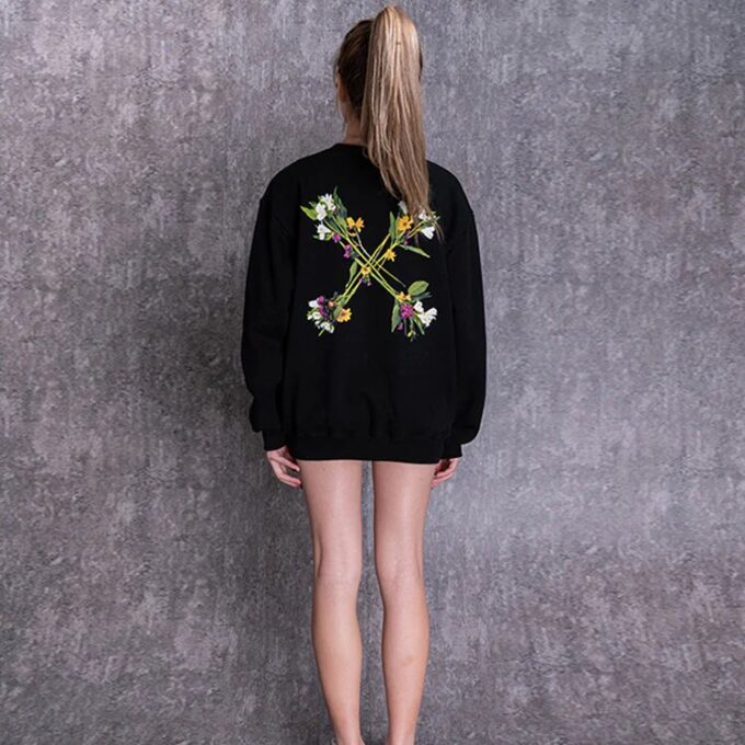 Off-White Black Arrow Black Hoodie