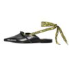 Off-White Black Slippers