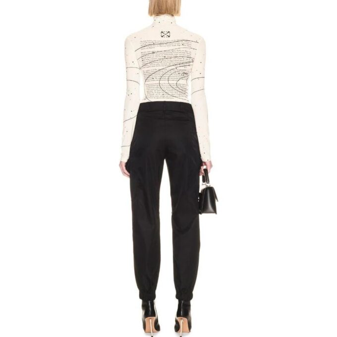 Off-White Book Cargo Trousers “Black”