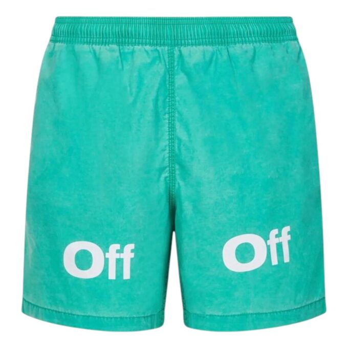 Off-White Bounce Off Sunset Swimshort “Green”