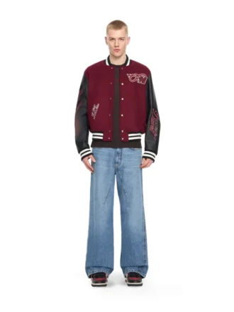 Off-White™ c/o AC Milan Varsity Jacket
