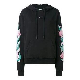 Off-White C O Virgil Abloh Floral “Black”