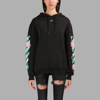 Off-White C O Virgil Abloh Floral “Black”