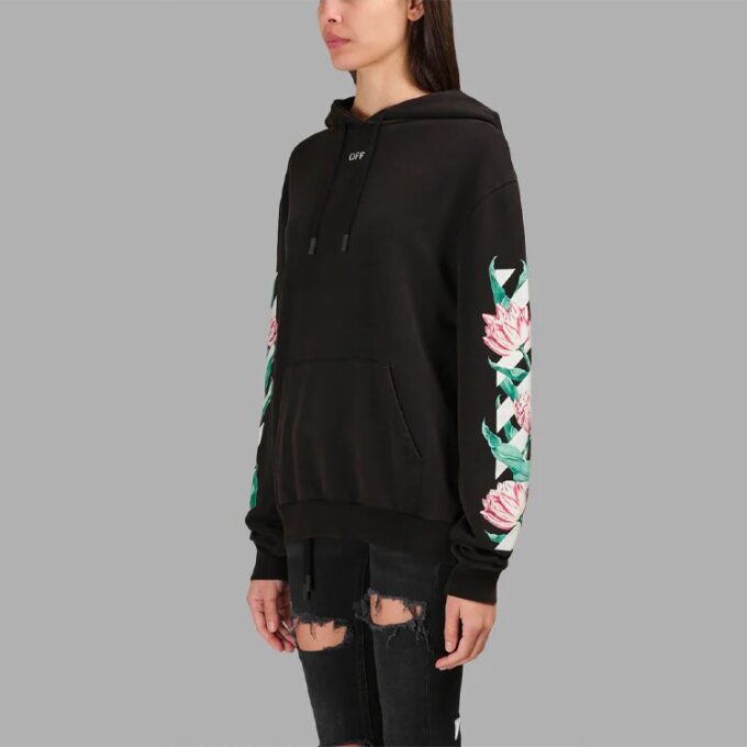 Off-White C O Virgil Abloh Floral “Black”