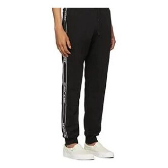 Off-White C/O VIRGIL ABLOH OW Side Webbing Stripe Alphabet Casual Long Pants/Trousers